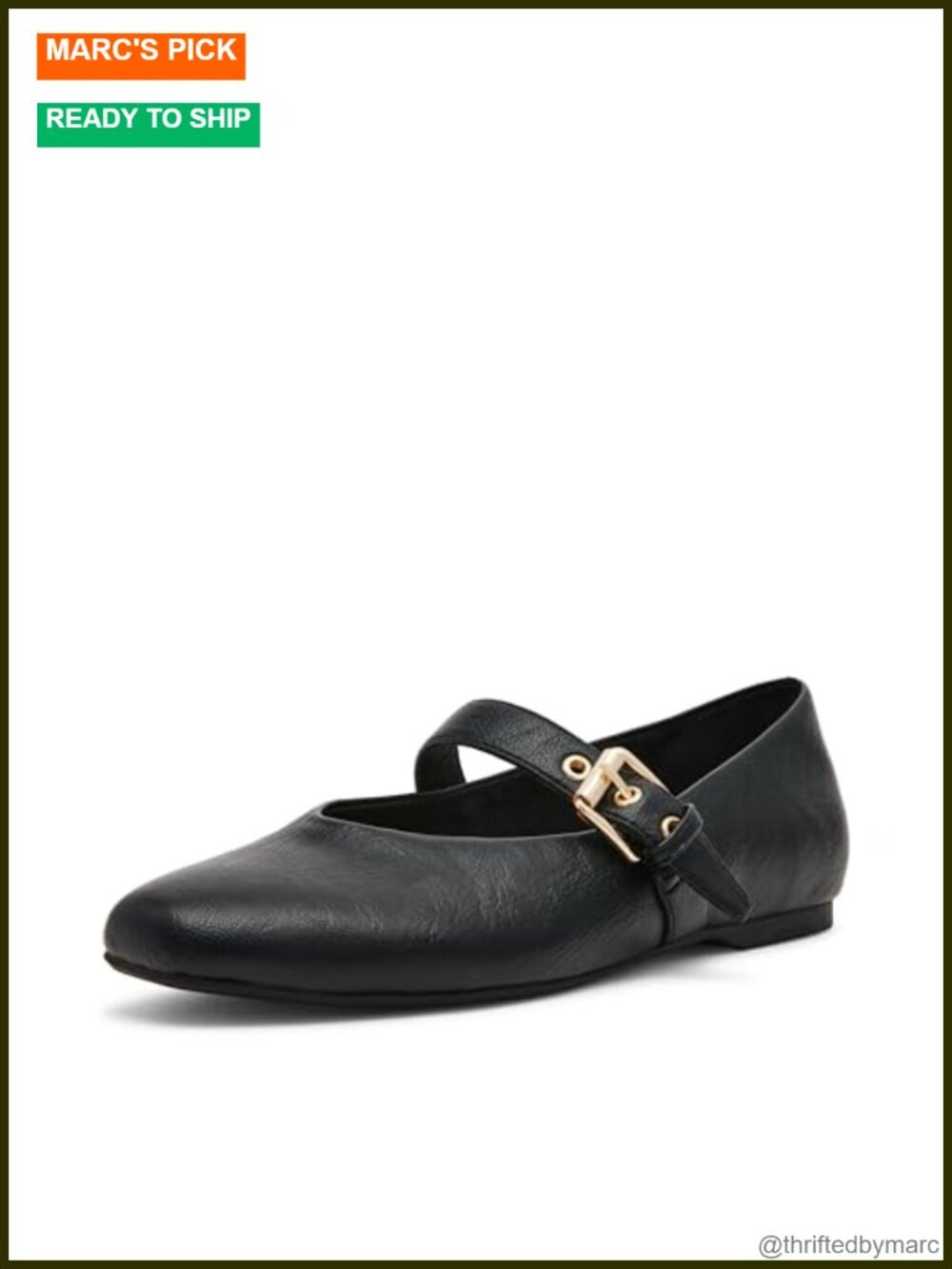 Mulaney Ballet Flat PU Pull-On Round Toe Casual Women's Shoes